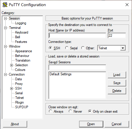 远程工具管理SSH客户端PuTTY0.76绿色版下载